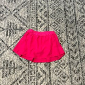 Hot pink athletic skirt